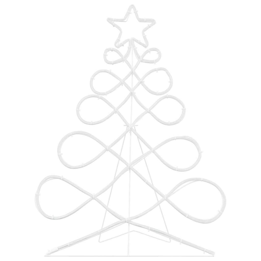 Kerstboomvormige lamp met 144 LED Multikleur 78 x 58 cm PVC is nu te koop bij PeponiXL, paradijselijk wonen!