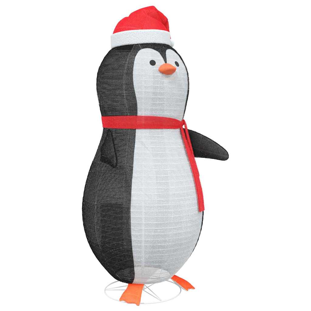 Sneeuw Pinguïn Figuur met 600 LED Warmwit 78 x 178 cm Stof is nu te koop bij PeponiXL, paradijselijk wonen!
