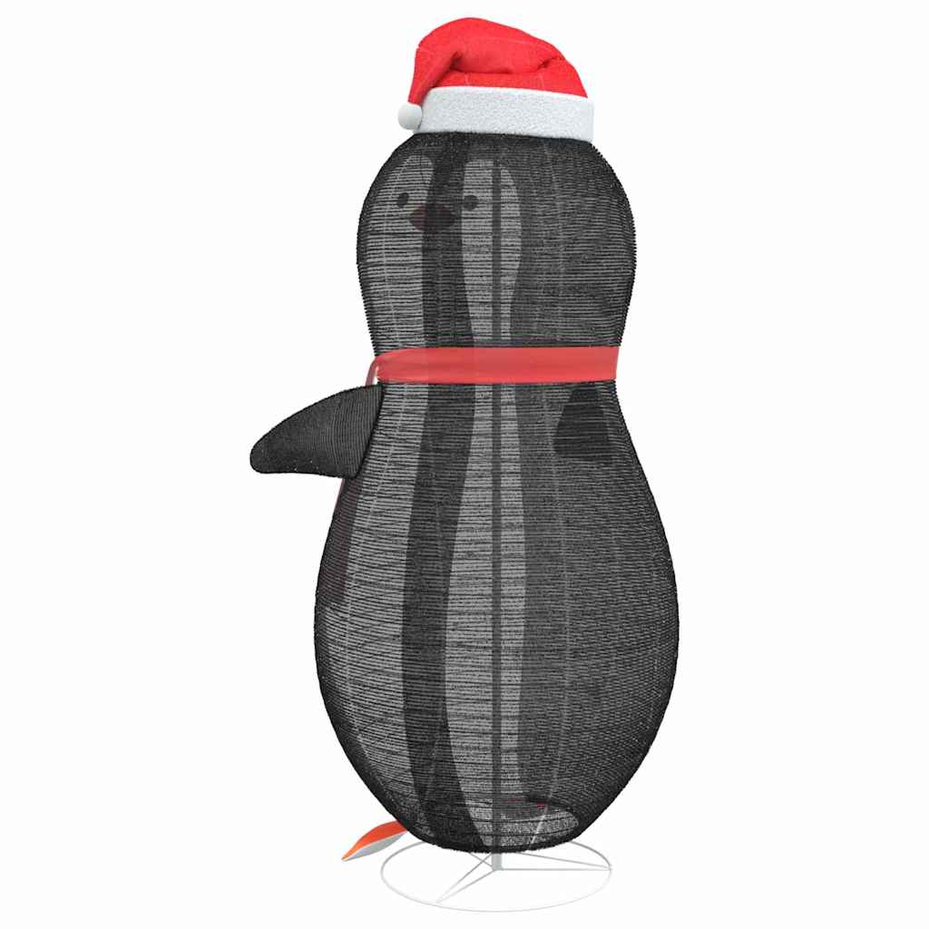 Sneeuw Pinguïn Figuur met 600 LED Warmwit 78 x 178 cm Stof is nu te koop bij PeponiXL, paradijselijk wonen!