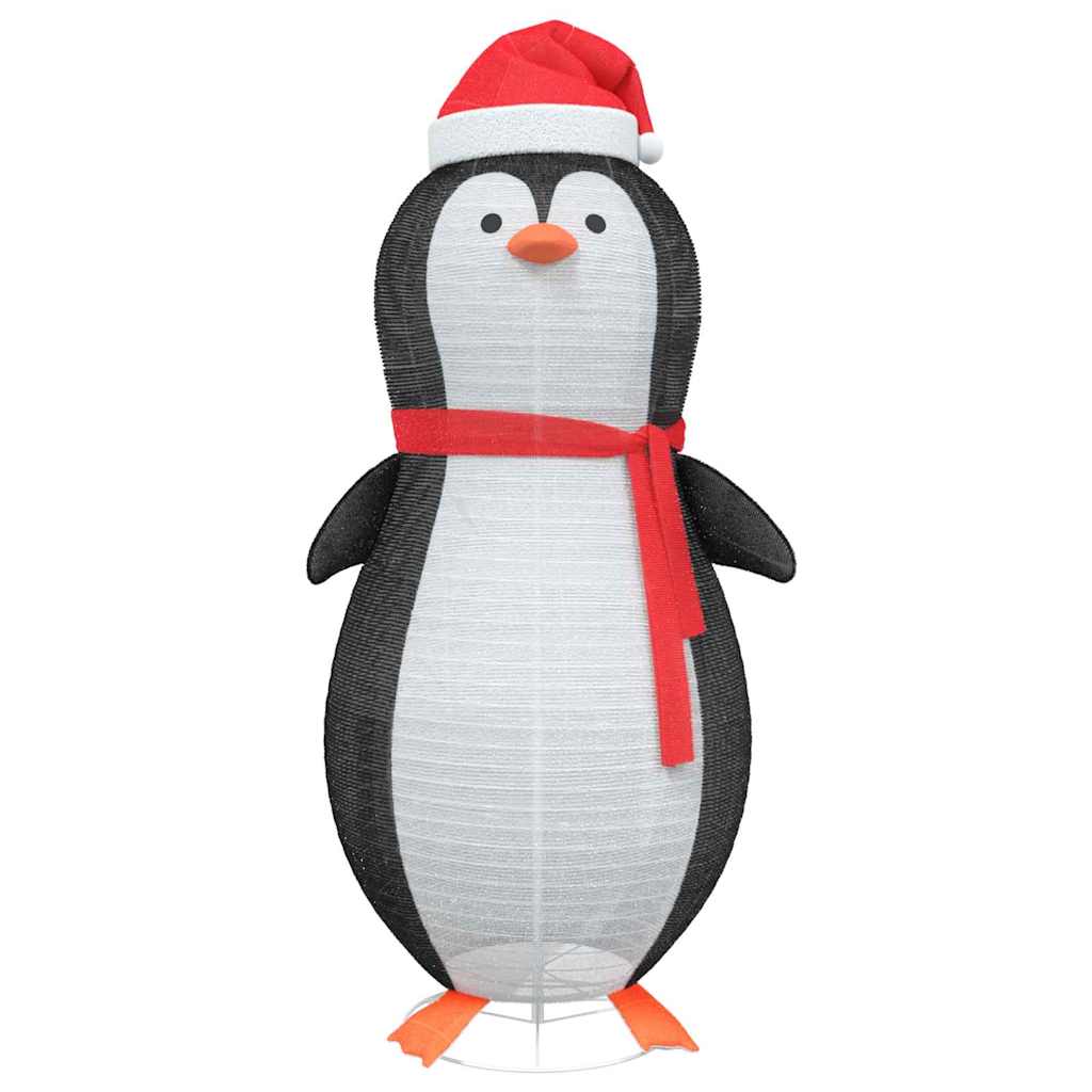 Sneeuw Pinguïn Figuur met 600 LED Warmwit 78 x 178 cm Stof is nu te koop bij PeponiXL, paradijselijk wonen!