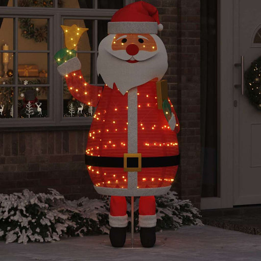 Kerstman met 200 LED Warmwit 100 x 180 cm Stof is nu te koop bij PeponiXL, paradijselijk wonen!