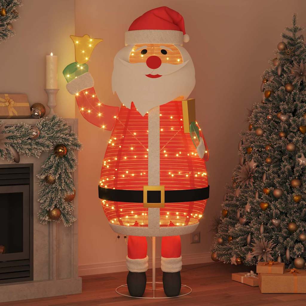 Kerstman met 200 LED Warmwit 100 x 180 cm Stof is nu te koop bij PeponiXL, paradijselijk wonen!
