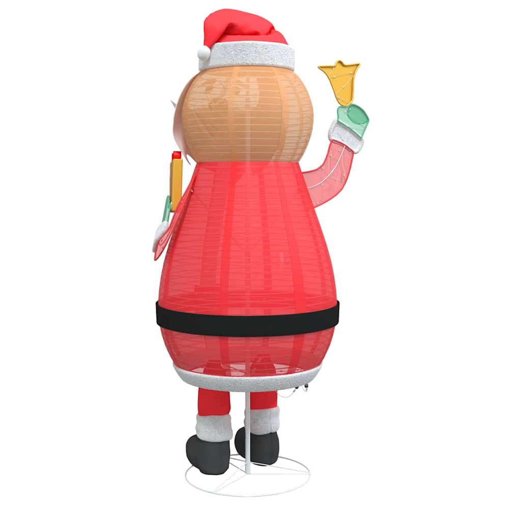 Kerstman met 200 LED Warmwit 100 x 180 cm Stof is nu te koop bij PeponiXL, paradijselijk wonen!