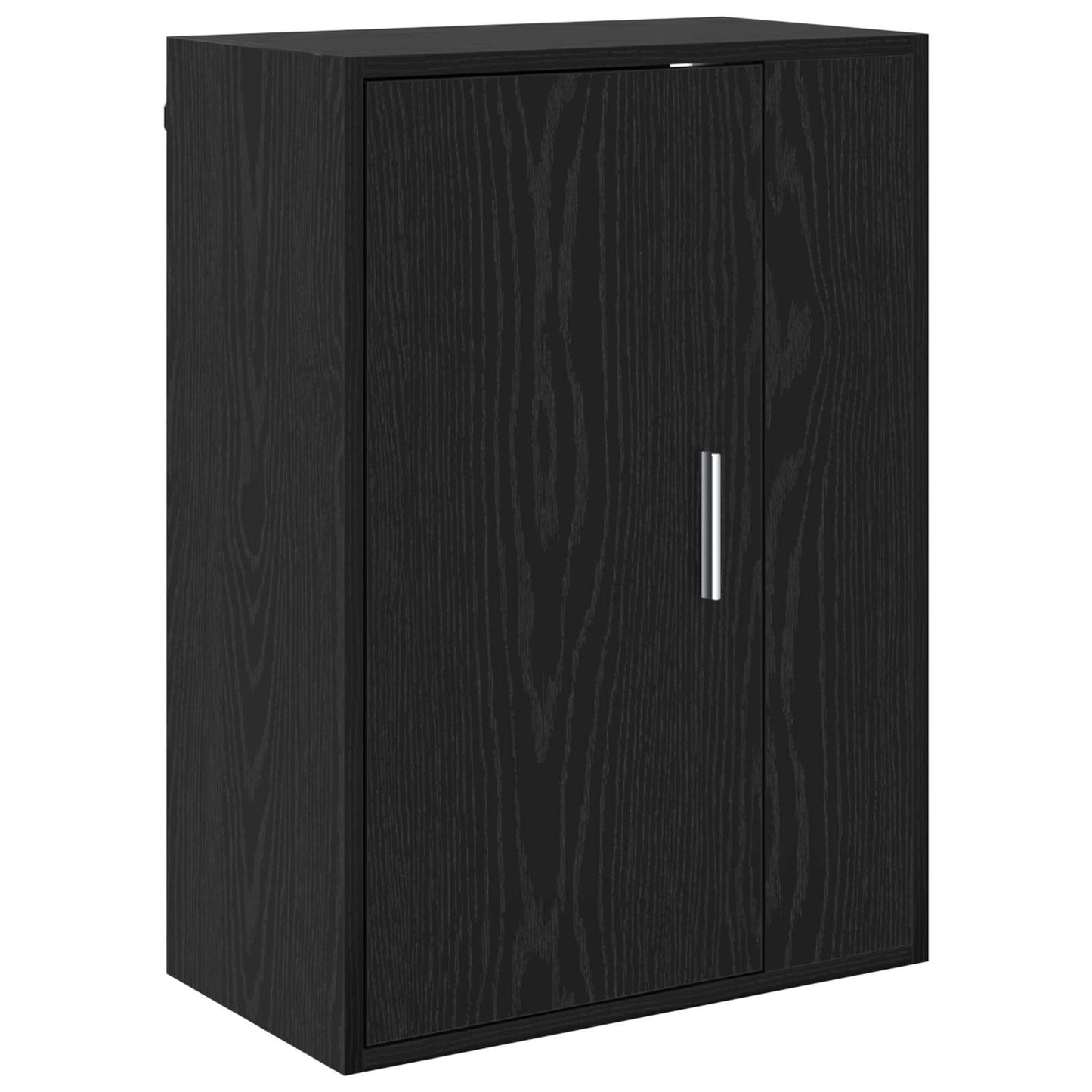 Tv-meubelset Zwart Eiken Bewerkt hout is nu te koop bij PeponiXL, paradijselijk wonen!