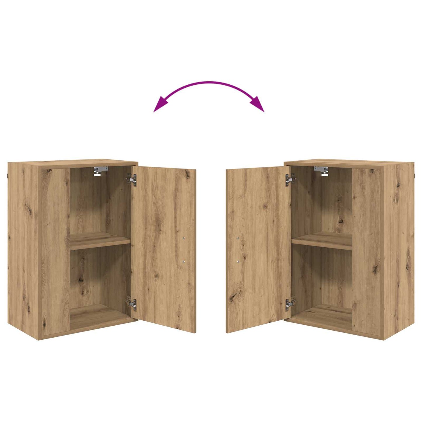 Tv-meubelset Artisan Eiken Bewerkt hout is nu te koop bij PeponiXL, paradijselijk wonen!