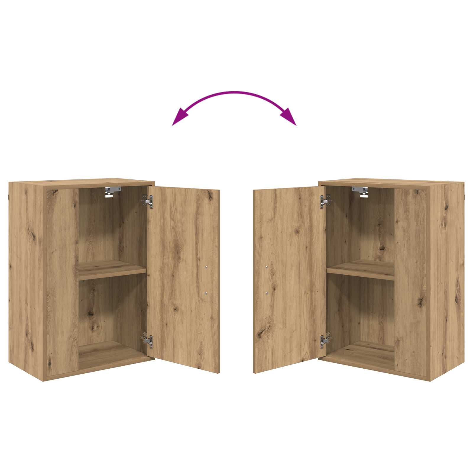 Tv-meubelset Artisan Eiken Bewerkt hout is nu te koop bij PeponiXL, paradijselijk wonen!