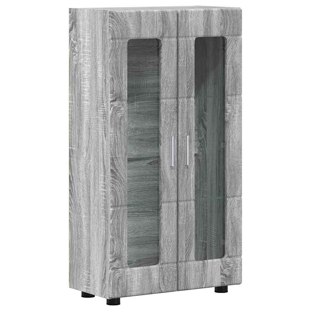 Tv-meubelset met lade FLORIN 3 pcs Grijs Sonoma Bewerkt hout is nu te koop bij PeponiXL, paradijselijk wonen!