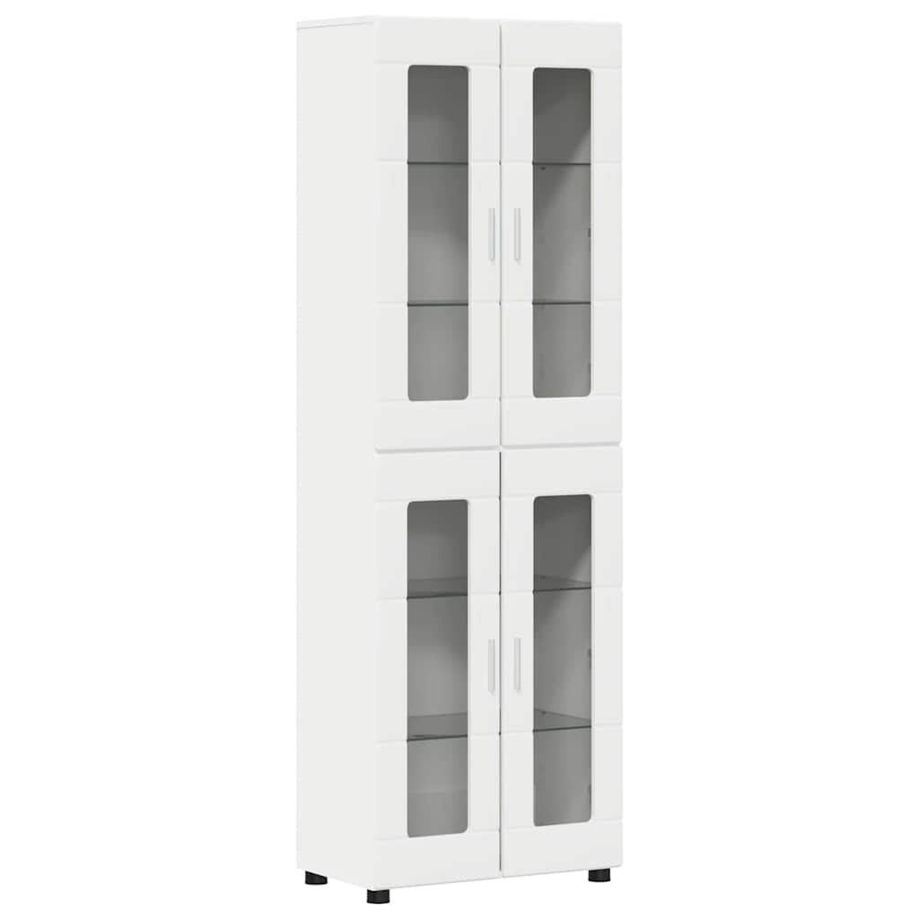 Tv-meubelset met lade met plank FLORIN 3 pcs Wit Bewerkt hout is nu te koop bij PeponiXL, paradijselijk wonen!