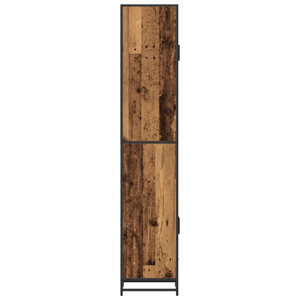Badkamermeubelset Oud Hout 35 x 37,5 x 188,5 cm Bewerkt hout is nu te koop bij PeponiXL, paradijselijk wonen!