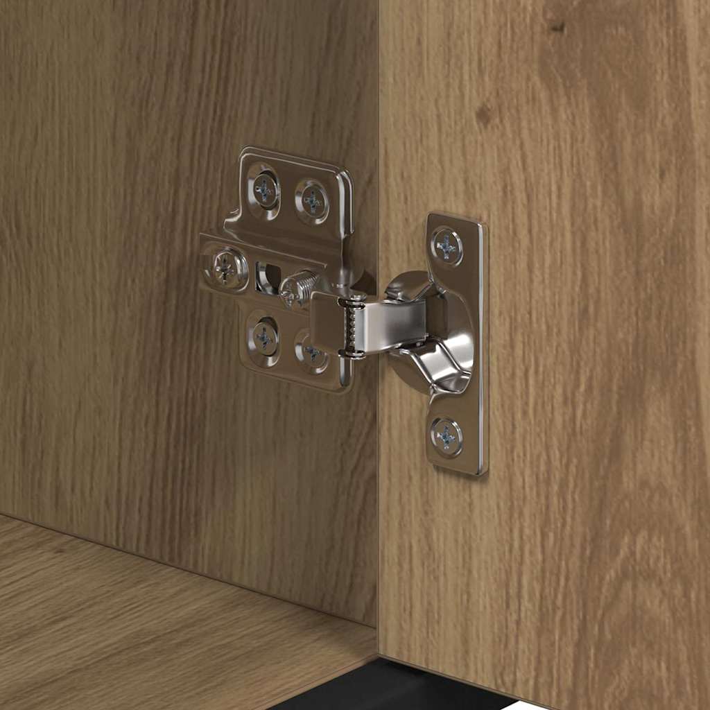 Badkamermeubelset met plank Artisan Eiken 35 x 37,5 x 188,5 cm is nu te koop bij PeponiXL, paradijselijk wonen!