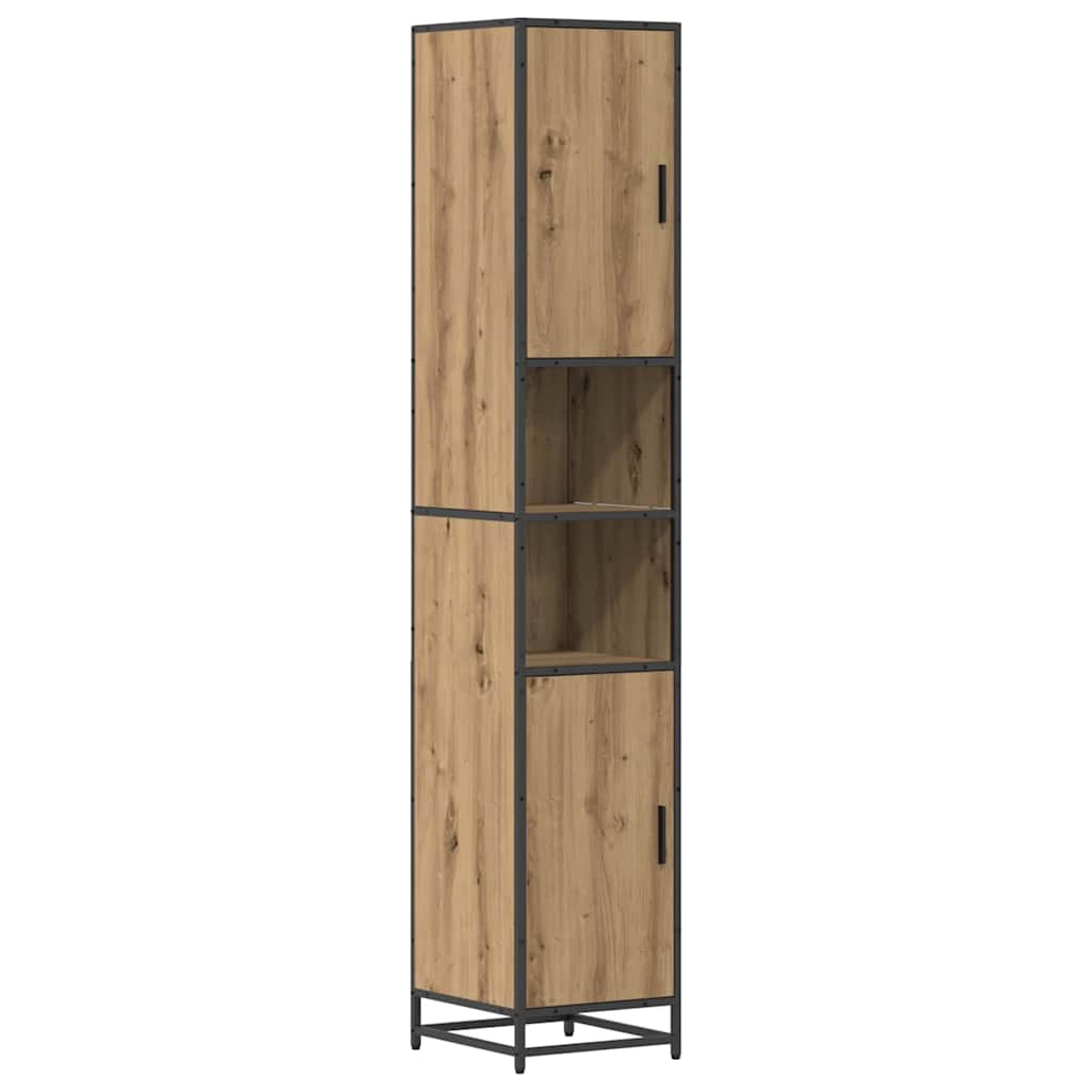 Badkamermeubelset met plank Artisan Eiken 35 x 37,5 x 188,5 cm is nu te koop bij PeponiXL, paradijselijk wonen!