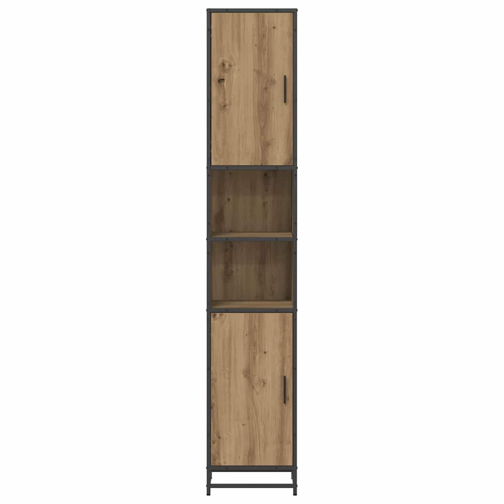 Badkamermeubelset met plank Artisan Eiken 35 x 37,5 x 188,5 cm is nu te koop bij PeponiXL, paradijselijk wonen!