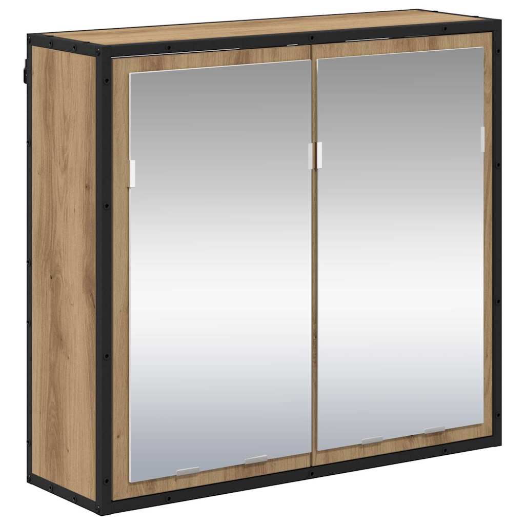 Badkamermeubelset 4 st Artisan Eiken 90 x 33 x 60 cm is nu te koop bij PeponiXL, paradijselijk wonen!