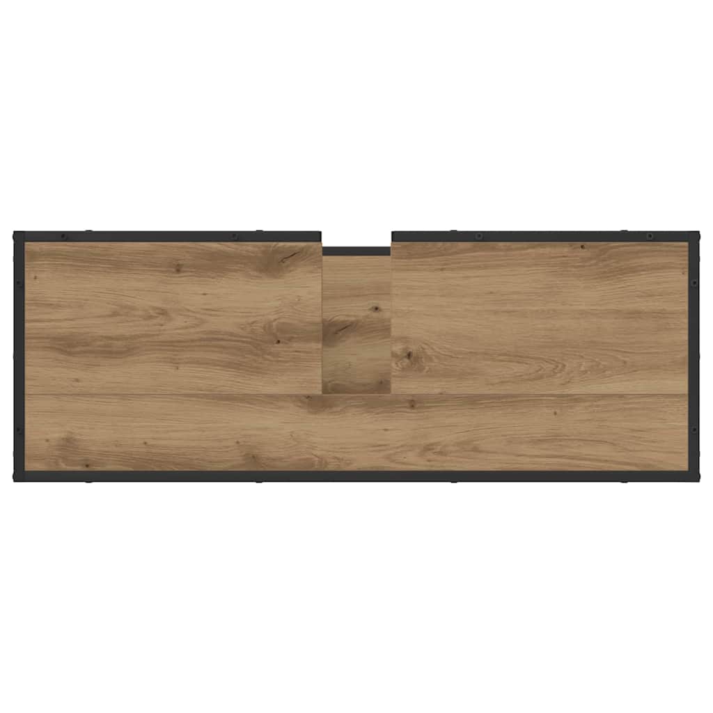 Badkamermeubelset 3 st Artisan Eiken 35 x 37,5 x 166 cm is nu te koop bij PeponiXL, paradijselijk wonen!