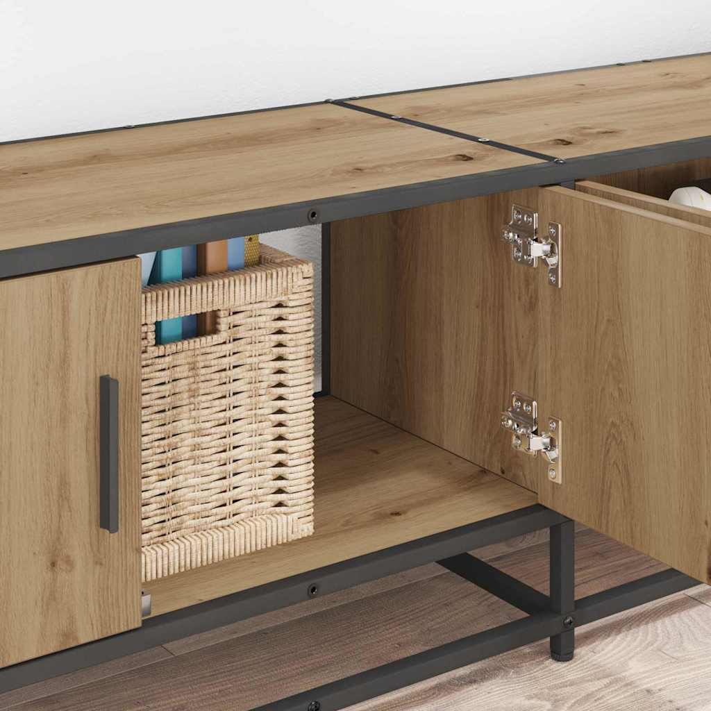TV Eenheden 2 pcs Artisan Eiken 240 x 35 x 41 cm Bewerkt hout is nu te koop bij PeponiXL, paradijselijk wonen!