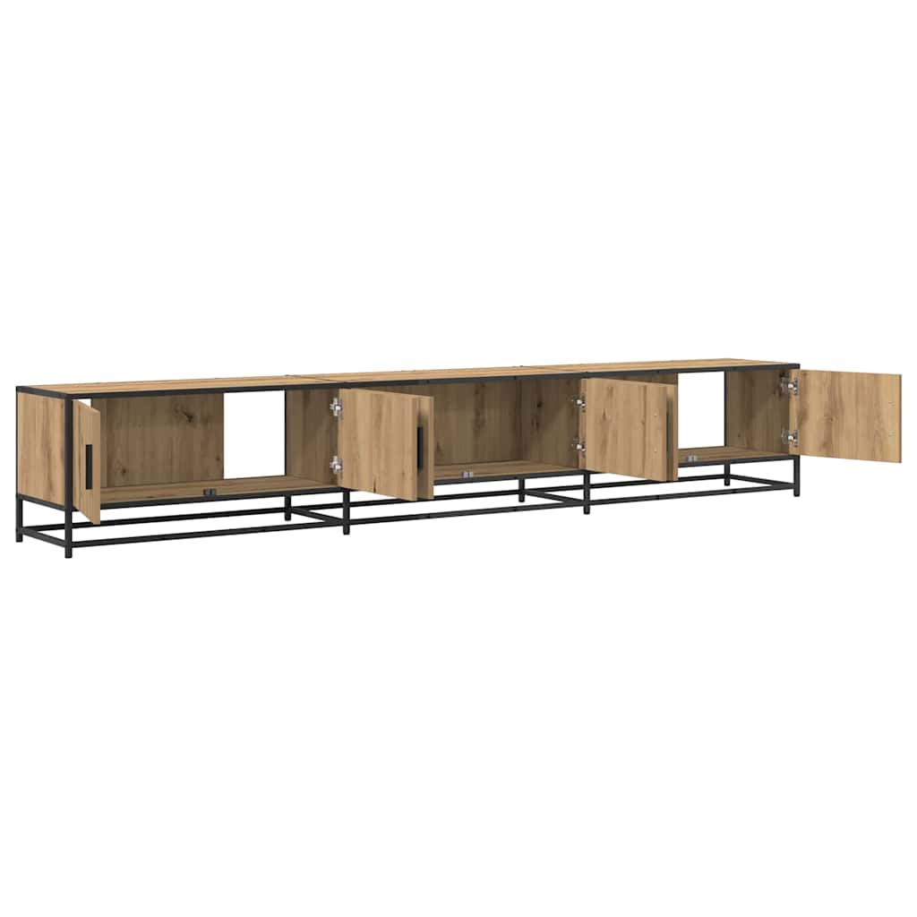 TV Eenheden 2 pcs Artisan Eiken 240 x 35 x 41 cm Bewerkt hout is nu te koop bij PeponiXL, paradijselijk wonen!