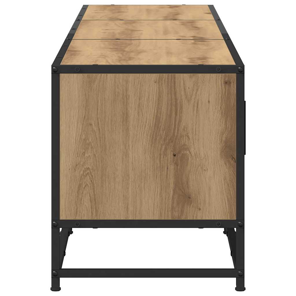 TV Eenheden 2 pcs Artisan Eiken 240 x 35 x 41 cm Bewerkt hout is nu te koop bij PeponiXL, paradijselijk wonen!
