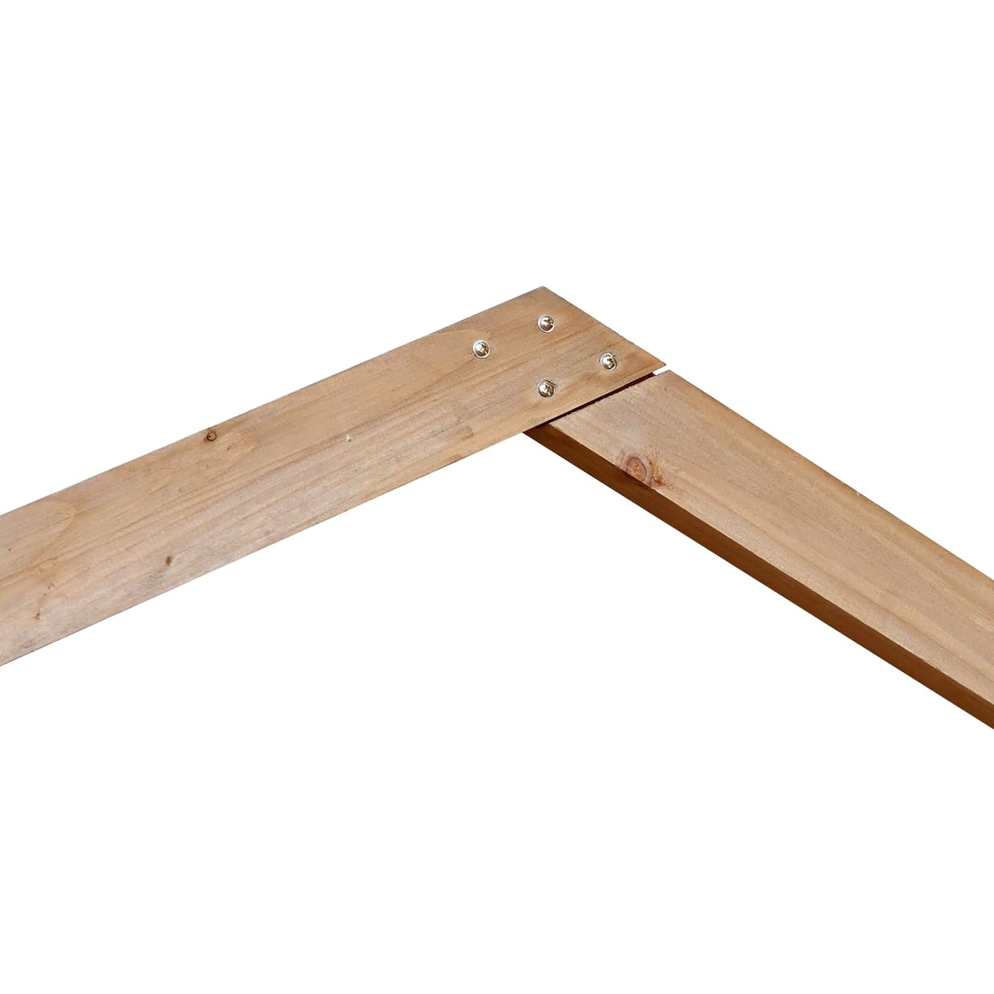 Trouwrand Licht Bruin 221 x 92 x 216 cm Massief Vurenhout is nu te koop bij PeponiXL, paradijselijk wonen!