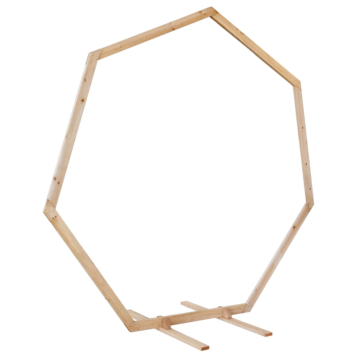 Trouwrand Licht Bruin 221 x 92 x 216 cm Massief Vurenhout is nu te koop bij PeponiXL, paradijselijk wonen!