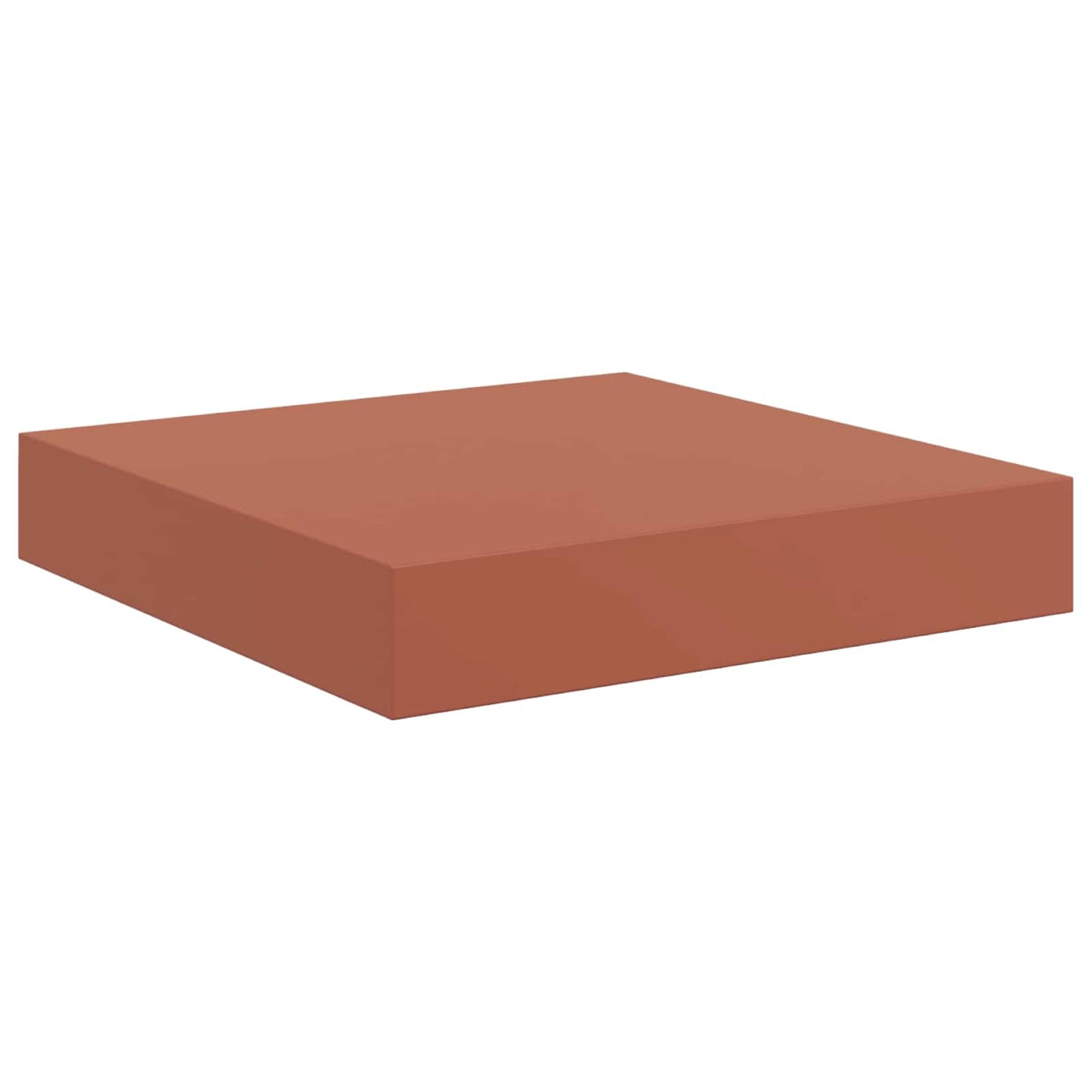 Wandplank met opslag 2 pcs Rood 23 x 23,5 x 4 cm Bewerkt hout is nu te koop bij PeponiXL, paradijselijk wonen!