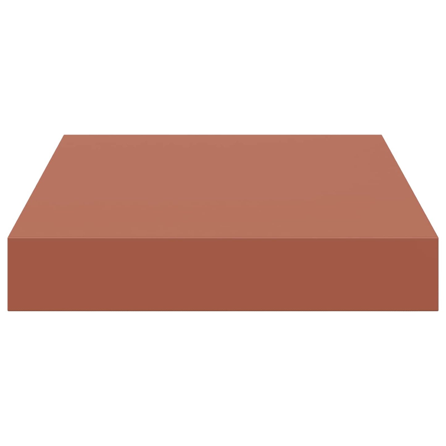 Wandplank met opslag 2 pcs Rood 23 x 23,5 x 4 cm Bewerkt hout is nu te koop bij PeponiXL, paradijselijk wonen!