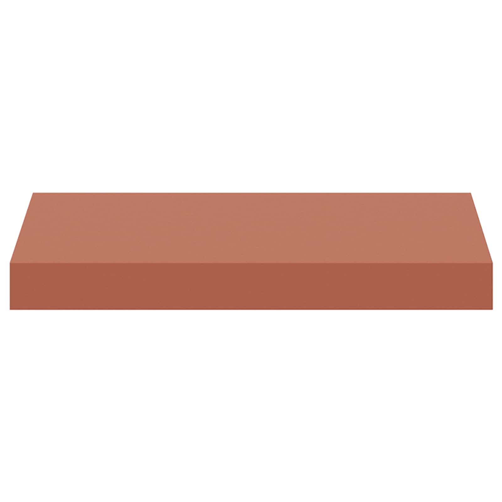 Wandplank met opslag 2 pcs Rood 40 x 23,5 x 4 cm Bewerkt hout is nu te koop bij PeponiXL, paradijselijk wonen!