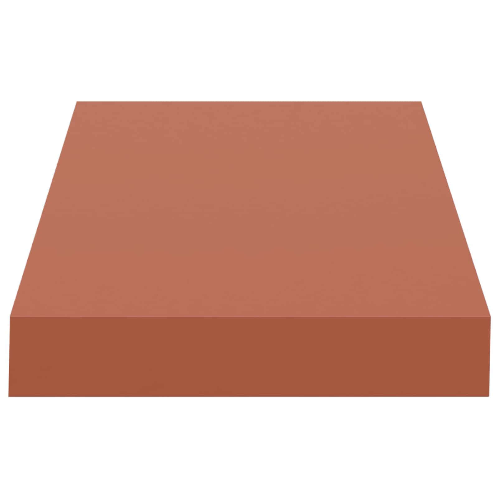 Wandplank Wandgemonteerd 2 pcs Rood 50 x 23 x 4 cm Bewerkt hout is nu te koop bij PeponiXL, paradijselijk wonen!
