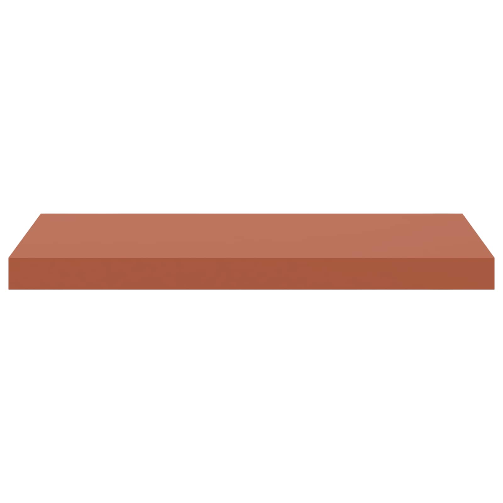 Wandplank Wandgemonteerd 2 pcs Rood 60 x 23 x 4 cm Bewerkt hout is nu te koop bij PeponiXL, paradijselijk wonen!