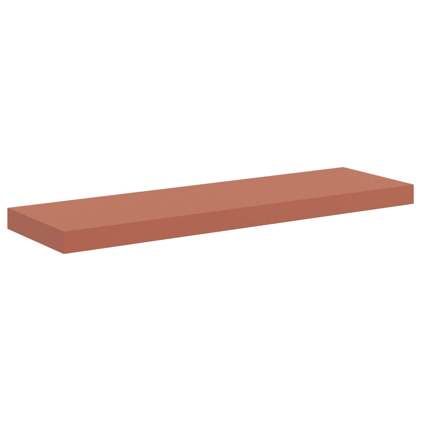 Wandplank met opslag 4 pcs Rood 80 x 23,5 x 4 cm Bewerkt hout is nu te koop bij PeponiXL, paradijselijk wonen!