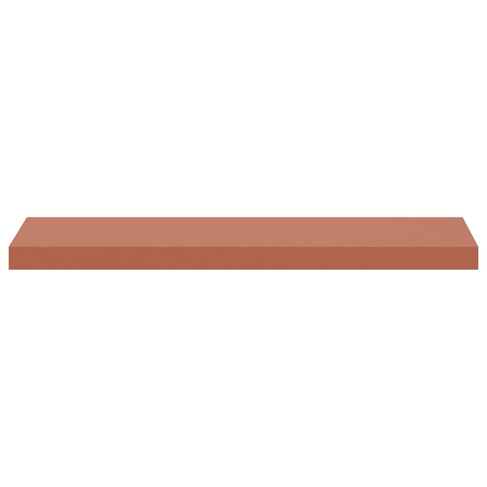 Wandplank met opslag 4 pcs Rood 90 x 23,5 x 4 cm Bewerkt hout is nu te koop bij PeponiXL, paradijselijk wonen!