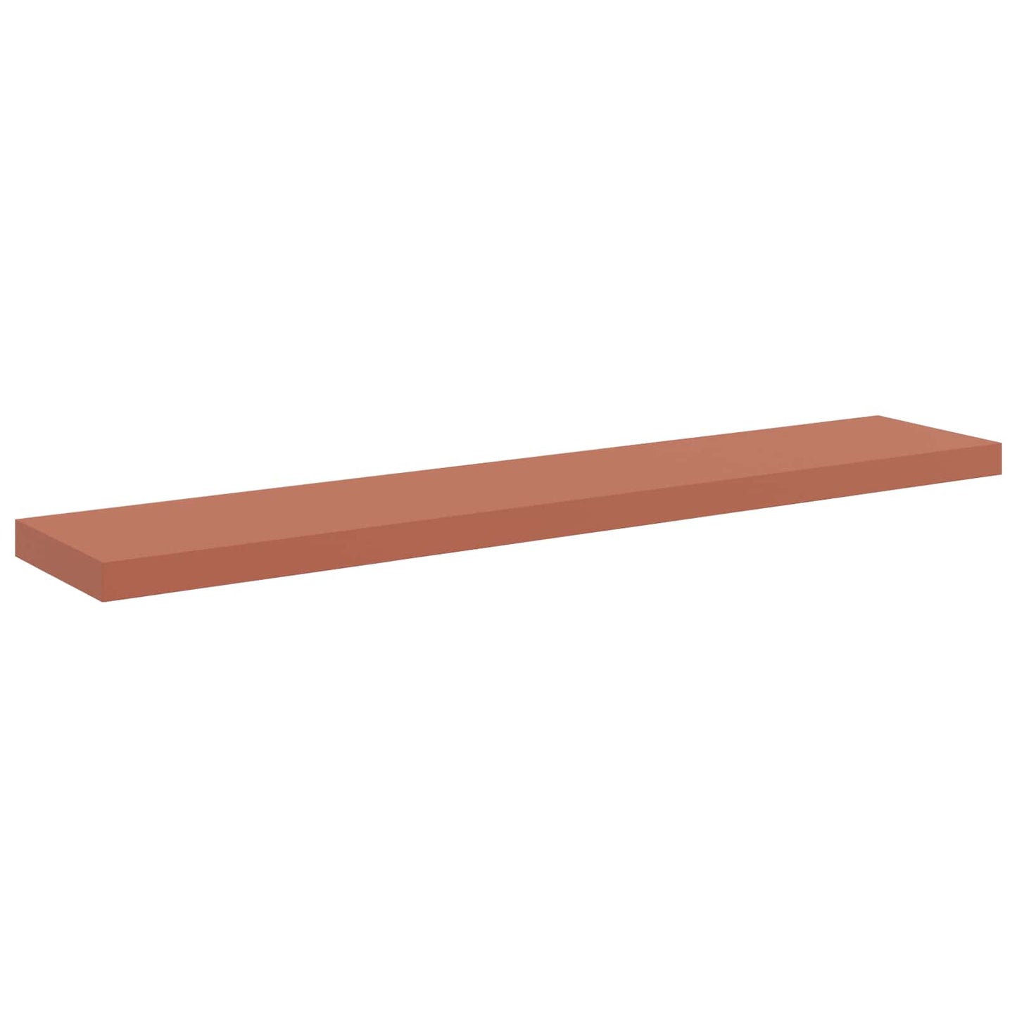 Wandplank Wandgemonteerd Rood 120 x 23,5 x 4 cm Bewerkt hout is nu te koop bij PeponiXL, paradijselijk wonen!