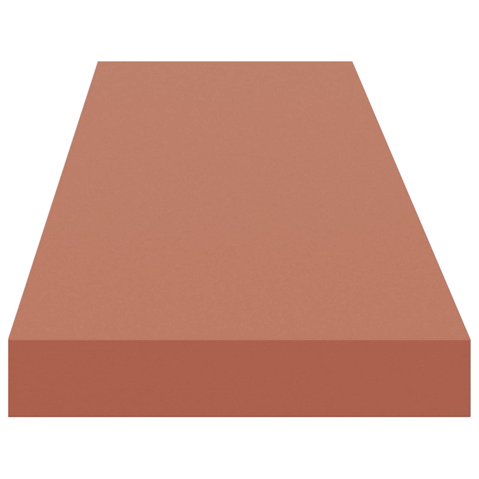 Wandplank met opslag 2 pcs Rood 120 x 23,5 x 4 cm Bewerkt hout is nu te koop bij PeponiXL, paradijselijk wonen!