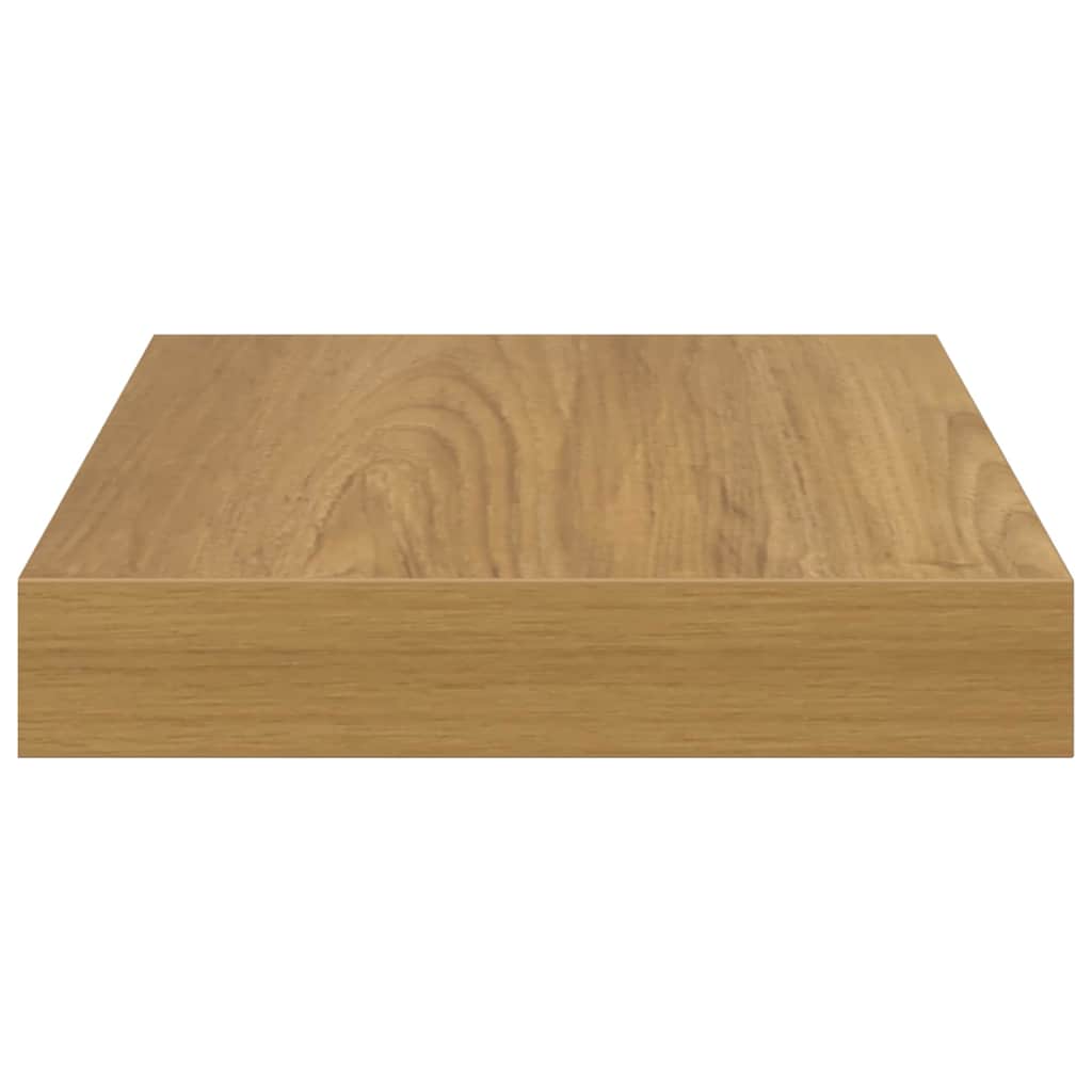 Wandplank met opslag 4 pcs Bruin 23 x 23,5 x 4 cm Bewerkt hout is nu te koop bij PeponiXL, paradijselijk wonen!