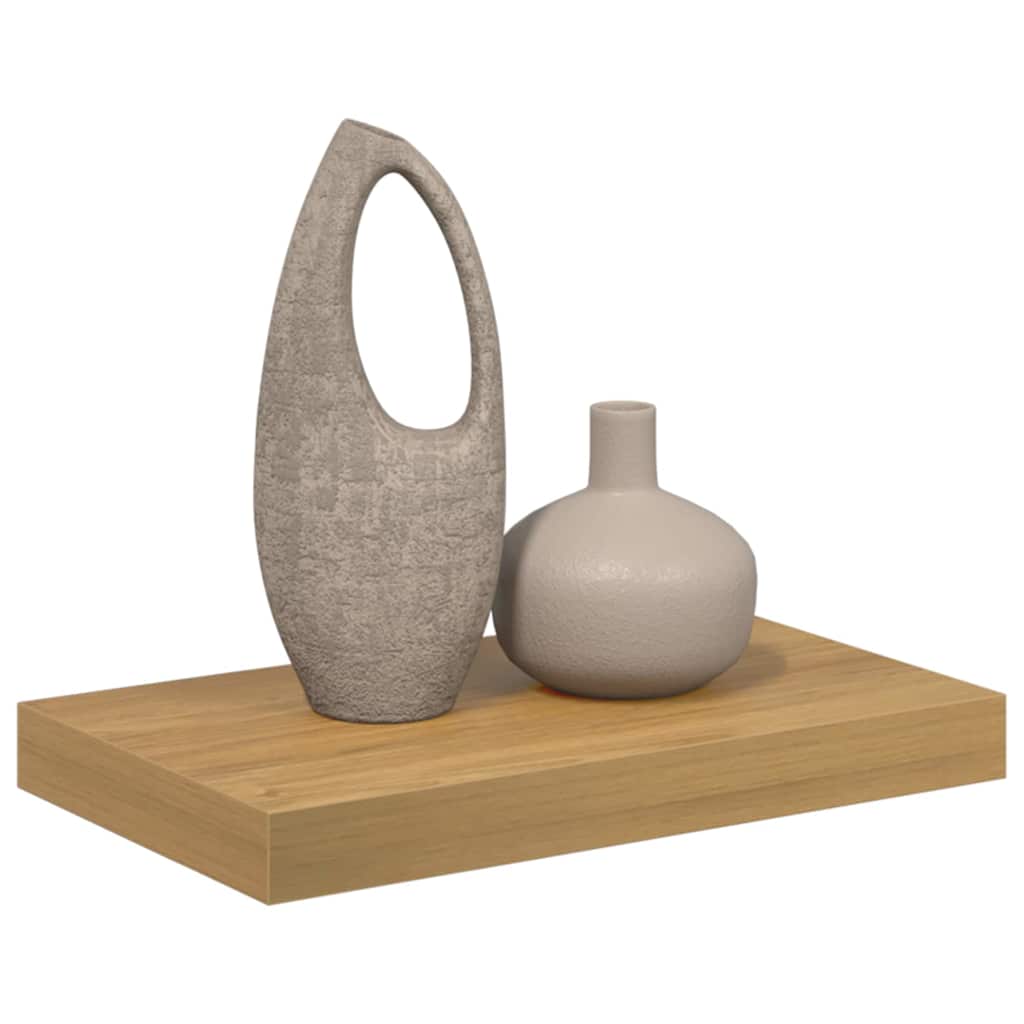 Wandplank Wandgemonteerd Bruin 40 x 23,5 x 4 cm Bewerkt hout is nu te koop bij PeponiXL, paradijselijk wonen!