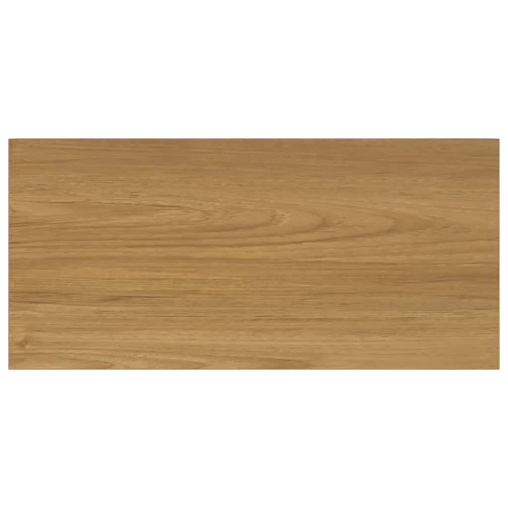 Wandplank Wandgemonteerd Bruin 40 x 23,5 x 4 cm Bewerkt hout is nu te koop bij PeponiXL, paradijselijk wonen!