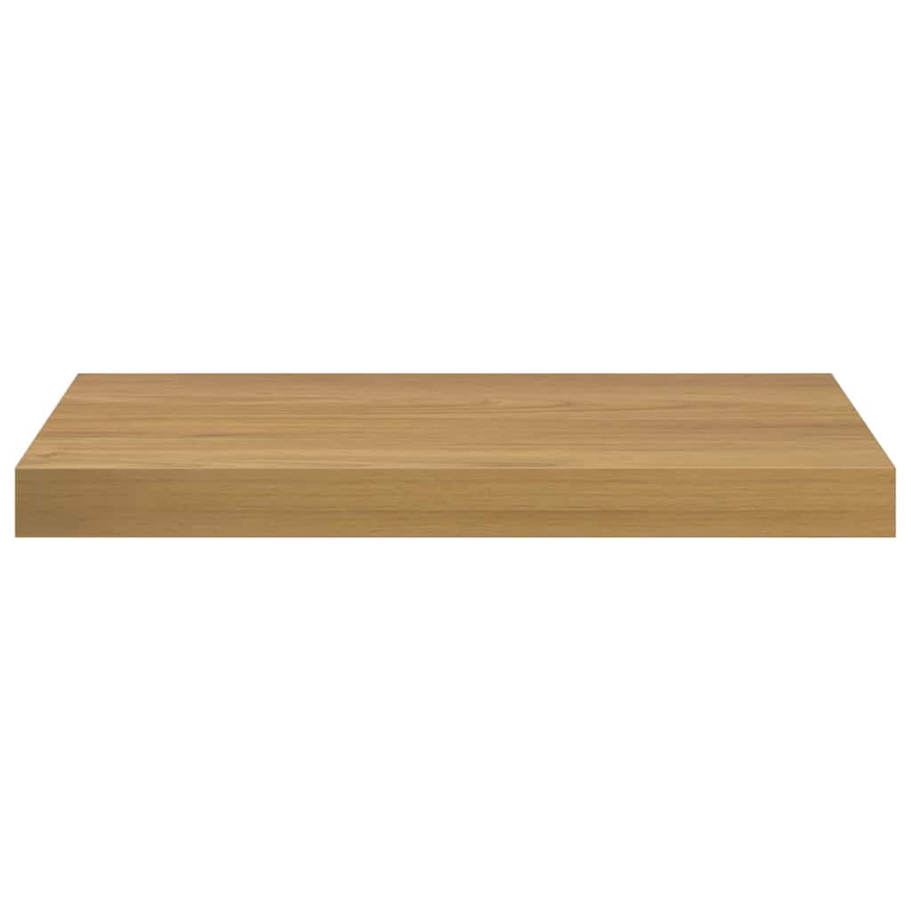 Wandplank Wandgemonteerd Bruin 50 x 23 x 4 cm Bewerkt hout is nu te koop bij PeponiXL, paradijselijk wonen!