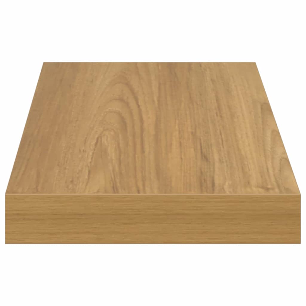 Wandplank Wandgemonteerd Bruin 50 x 23 x 4 cm Bewerkt hout is nu te koop bij PeponiXL, paradijselijk wonen!
