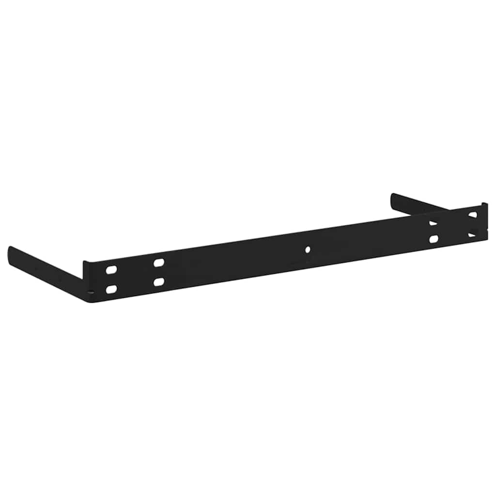 Wandplank Wandgemonteerd Bruin 80 x 23,5 x 4 cm Bewerkt hout is nu te koop bij PeponiXL, paradijselijk wonen!