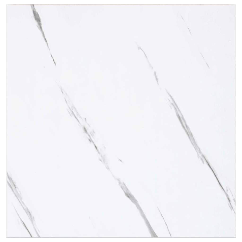 Wandplank 4 pcs Wit Marmer 23 x 23,5 x 4 cm Bewerkt hout is nu te koop bij PeponiXL, paradijselijk wonen!