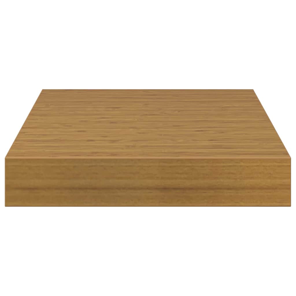 Wandplank met opslag 2 pcs Beige 23 x 23,5 x 4 cm Bewerkt hout is nu te koop bij PeponiXL, paradijselijk wonen!