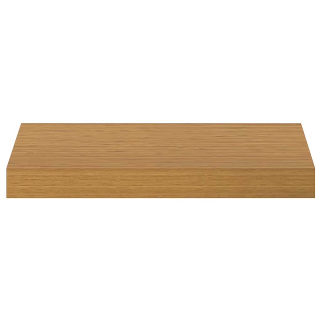 Wandplank met opslag 2 pcs Beige 40 x 23,5 x 4 cm Bewerkt hout is nu te koop bij PeponiXL, paradijselijk wonen!