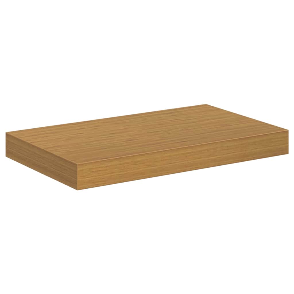 Wandplank met opslag 4 pcs Beige 40 x 23,5 x 4 cm Bewerkt hout is nu te koop bij PeponiXL, paradijselijk wonen!