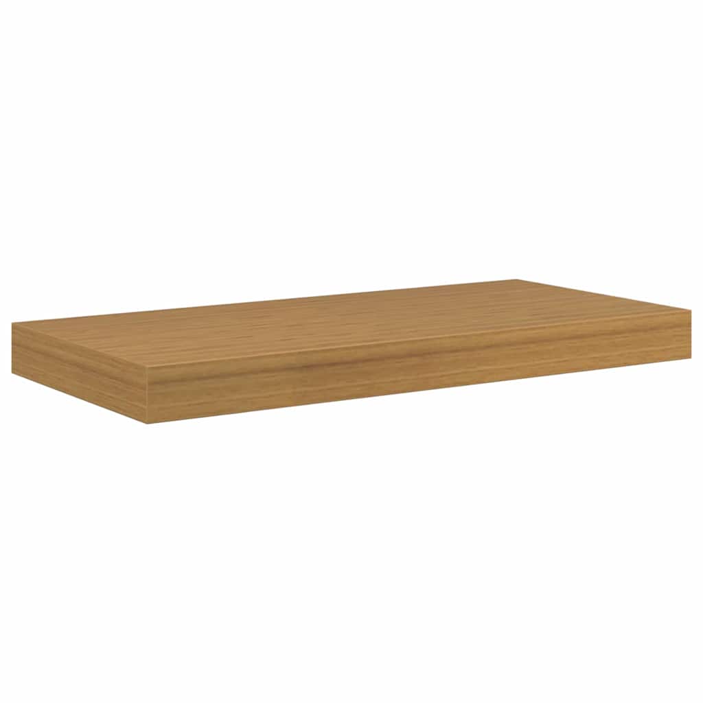Wandplank met opslag 4 pcs Beige 50 x 23,5 x 4 cm Bewerkt hout is nu te koop bij PeponiXL, paradijselijk wonen!