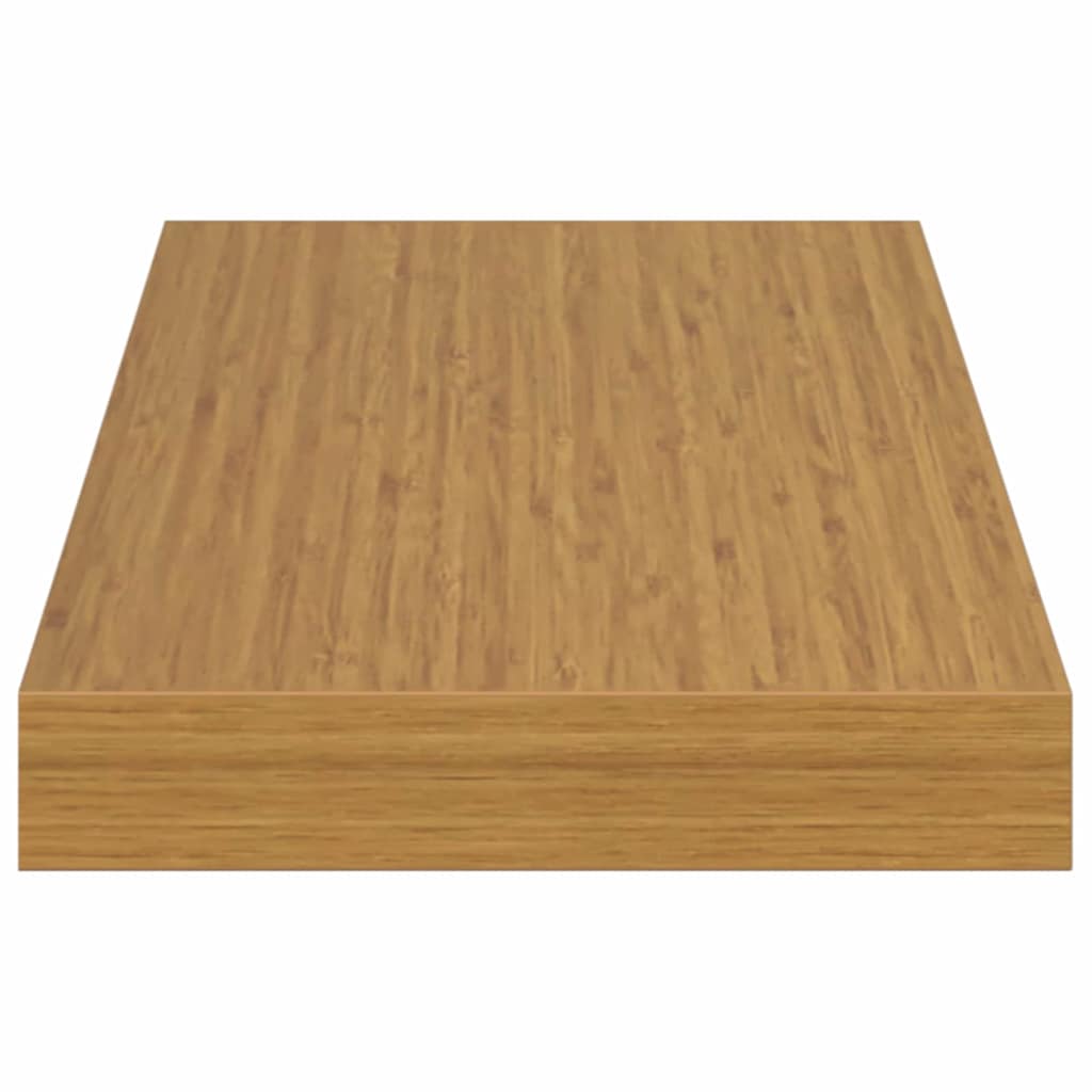 Wandplank met opslag 4 pcs Beige 50 x 23,5 x 4 cm Bewerkt hout is nu te koop bij PeponiXL, paradijselijk wonen!