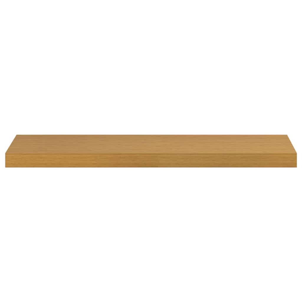 Wandplank met opslag 2 pcs Beige 90 x 23,5 x 4 cm Bewerkt hout is nu te koop bij PeponiXL, paradijselijk wonen!
