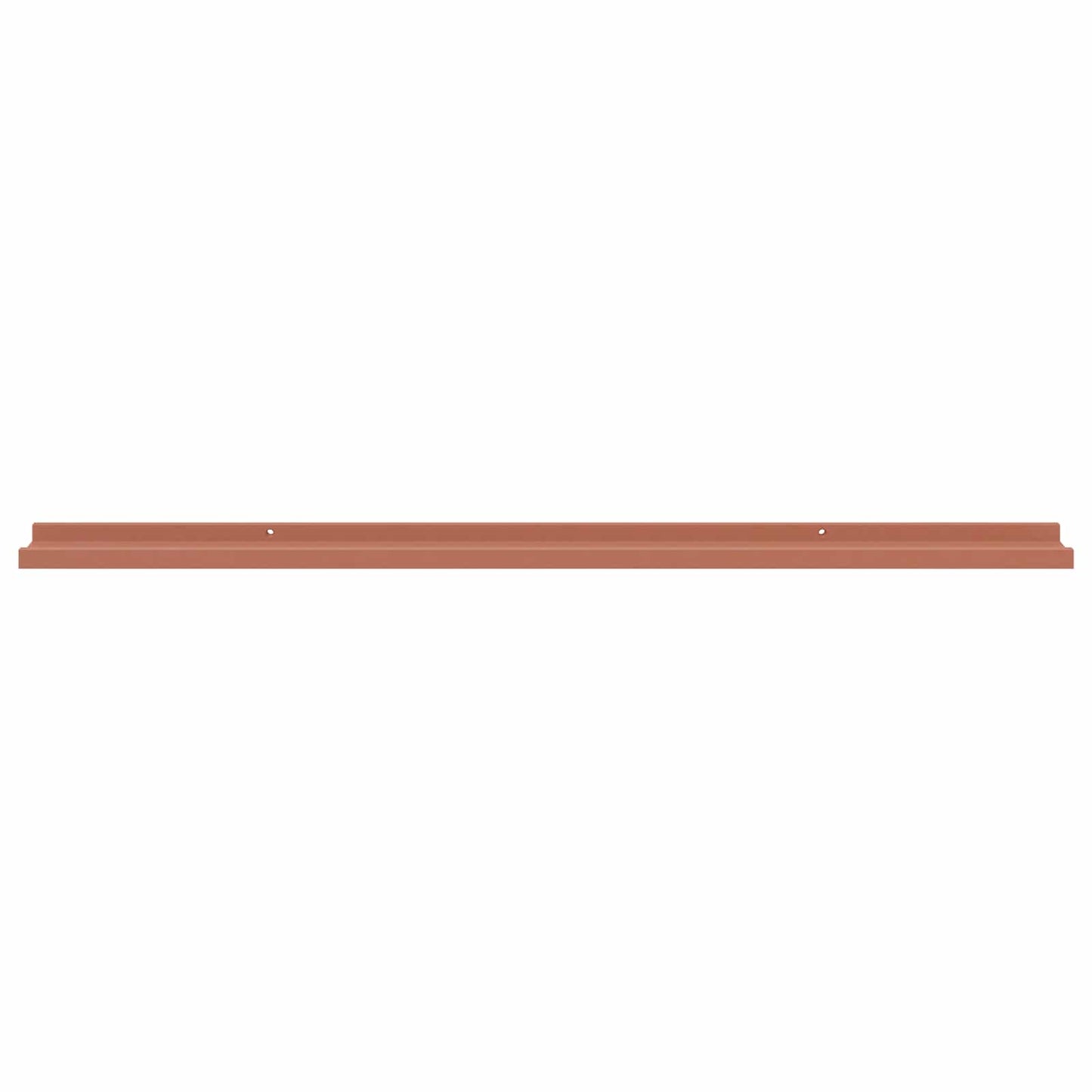 Wandplank met plank 4 pcs Rood 115 x 9 x 3 cm Bewerkt hout is nu te koop bij PeponiXL, paradijselijk wonen!