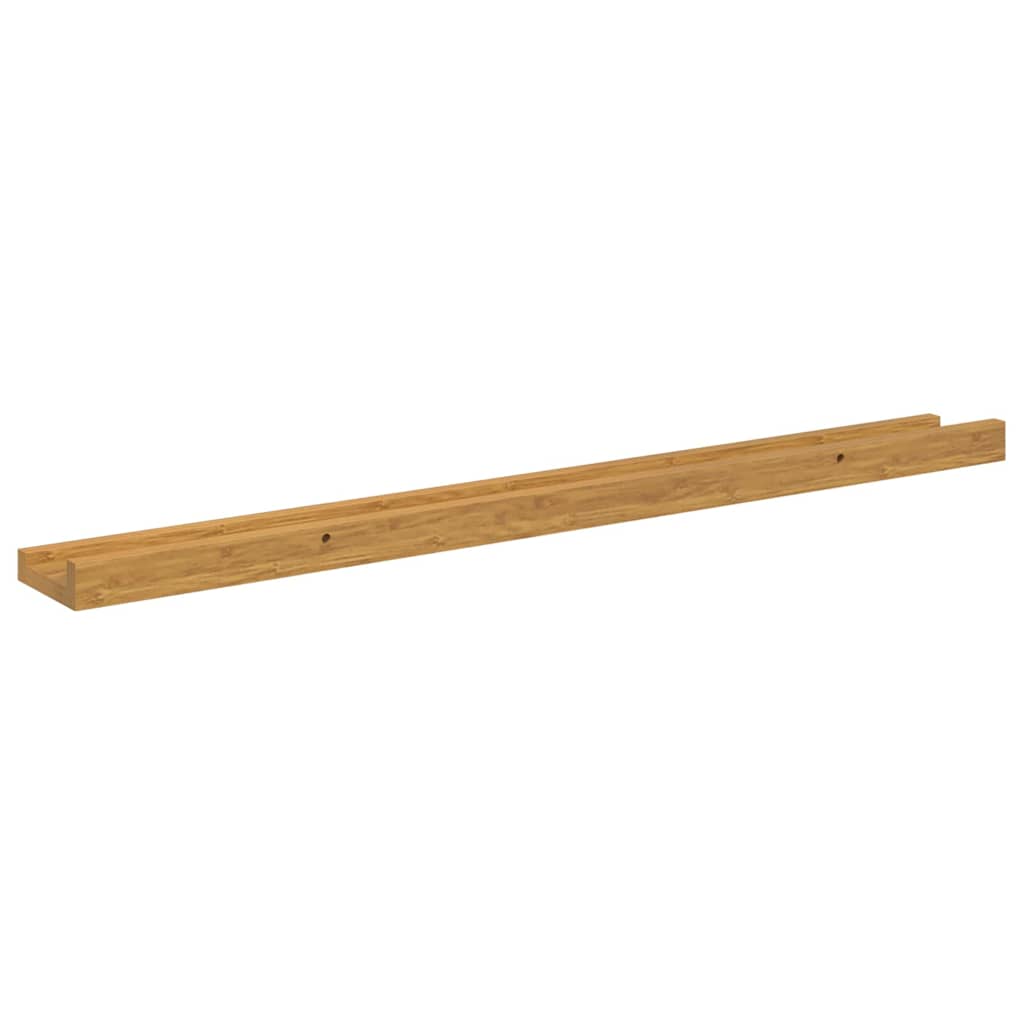 Wandplank met plank 4 pcs Beige 80 x 9 x 3 cm Bewerkt hout is nu te koop bij PeponiXL, paradijselijk wonen!