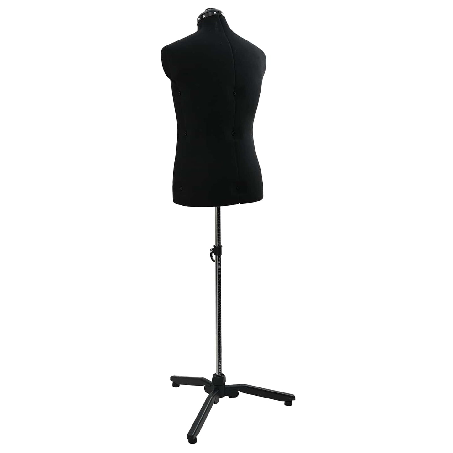 Verstelbare Kleedvorm Man Zwart 37.5-45.5 inch Stof is nu te koop bij PeponiXL, paradijselijk wonen!