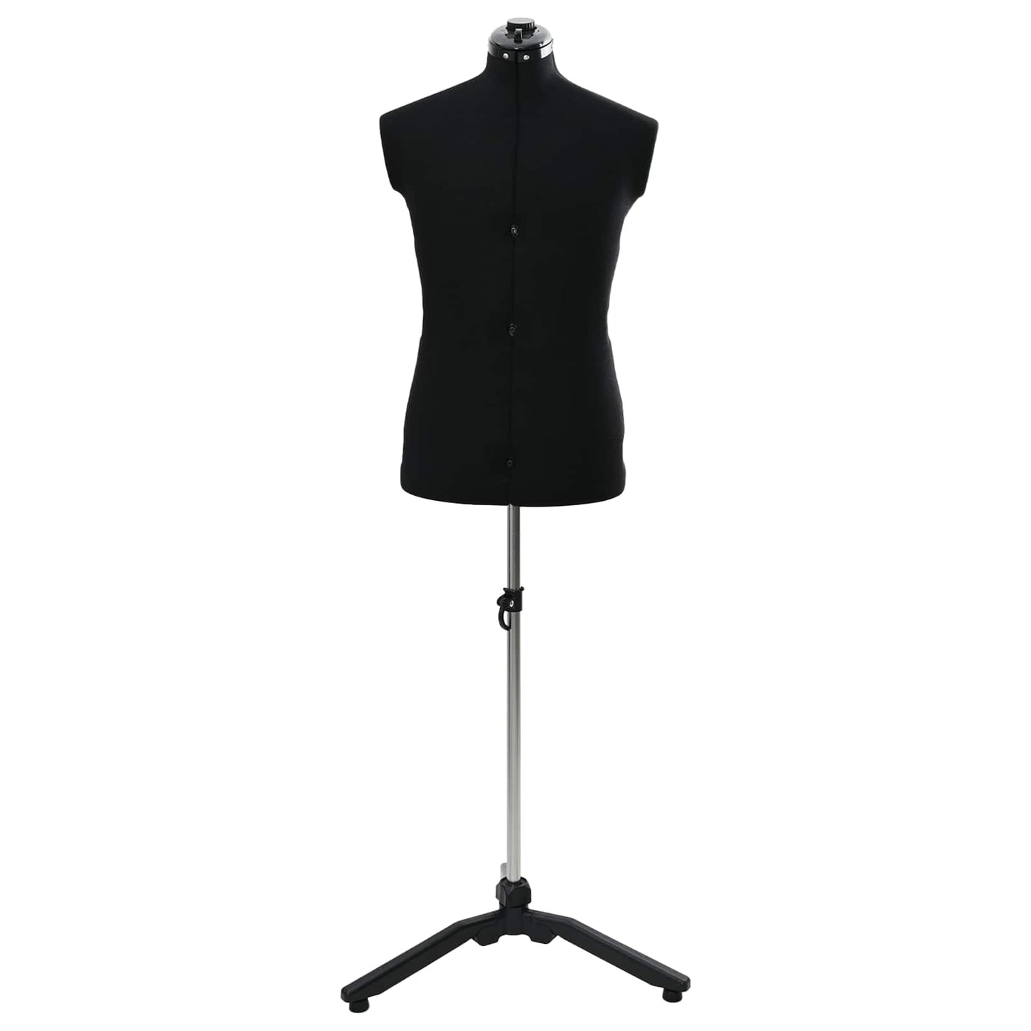 Verstelbare Kleedvorm Man Zwart 37.5-45.5 inch Stof is nu te koop bij PeponiXL, paradijselijk wonen!