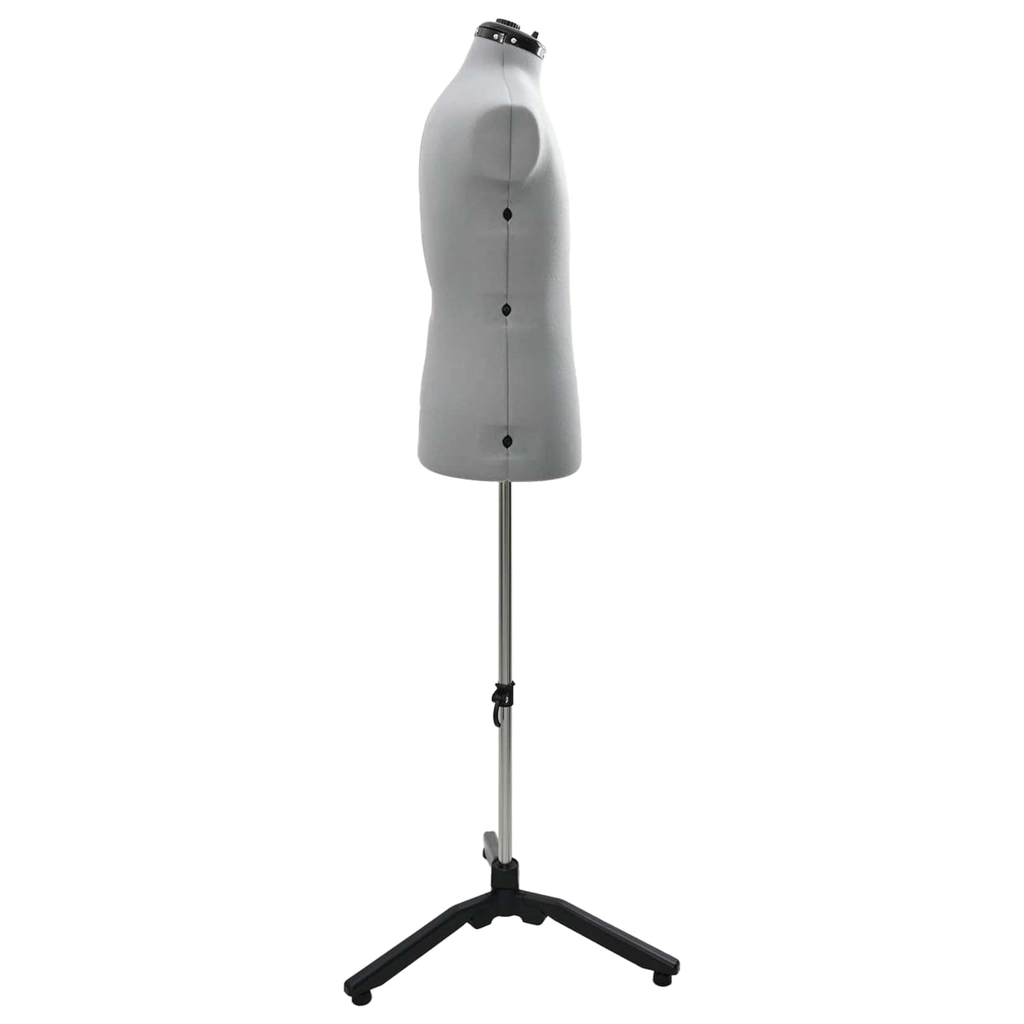 Verstelbare Kleedvorm Man Grijs 37.5-45.5 inch Stof is nu te koop bij PeponiXL, paradijselijk wonen!